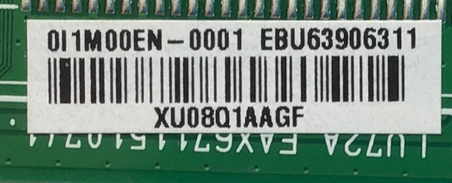 MAIN PARA MONITOR LG / NUMERO DE PARTE EBU63906311 / EAX67115107 (1.0) / 63906311 / EAX67115107 / XU08Q1AAGF / 0I1M00EN-0001 / MODELO 22LJ4540PU - Imagen 2